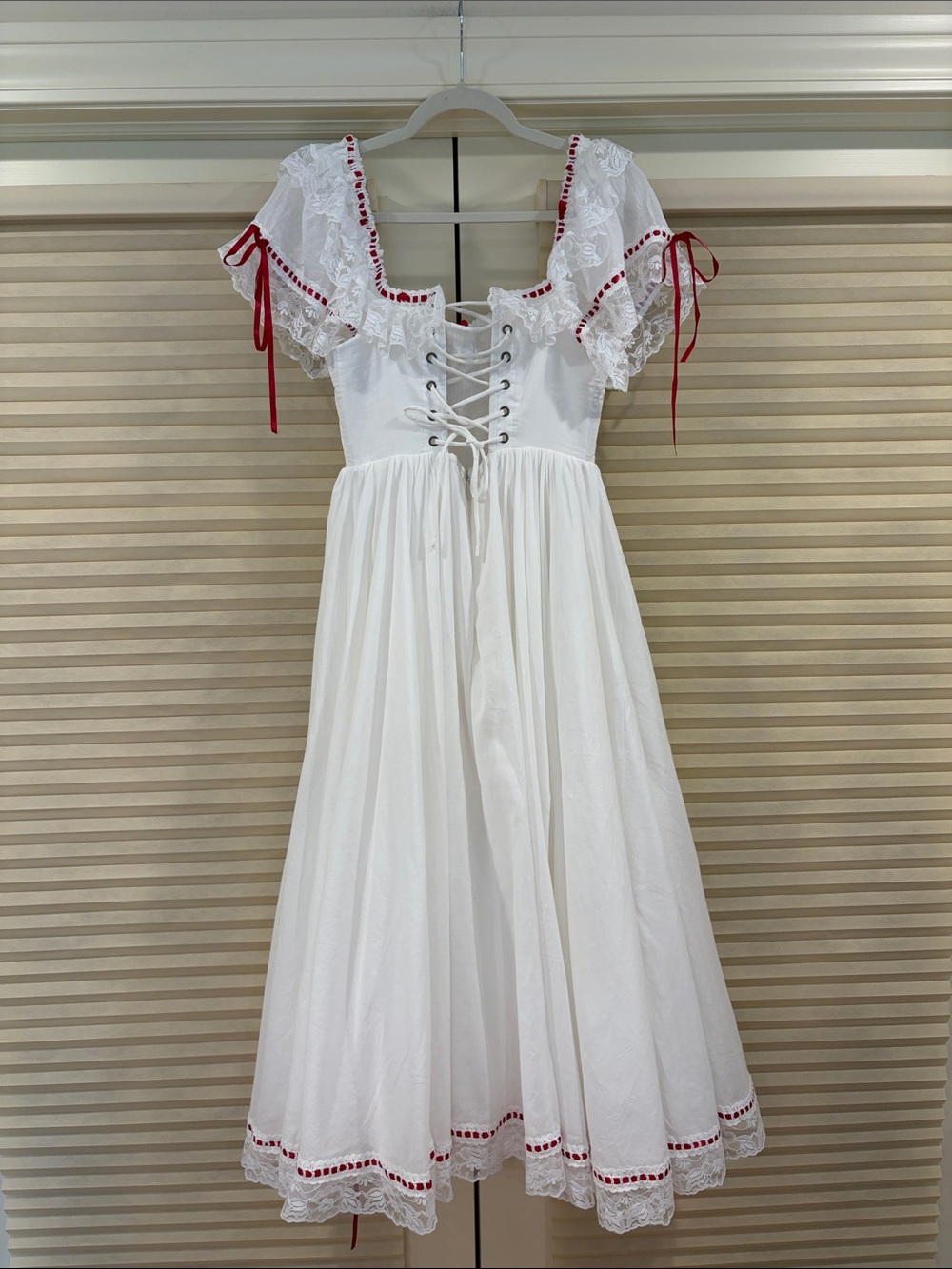 NWOT Selkie The Heathcliff Cupid Dress in White, Size S - Picture 12 of 15